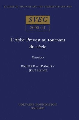 L'Abb Prvost au tournant du sicle 1