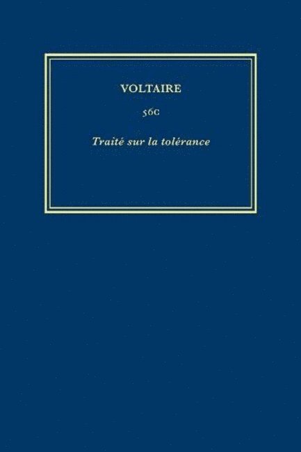 Voltaire, John Renwick - Œuvres complètes de Voltaire (Complete Works of Voltaire) 56C, Inbunden