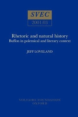 Rhetoric and Natural History 1