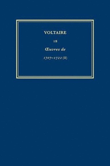 bokomslag Complete Works of Voltaire 1B