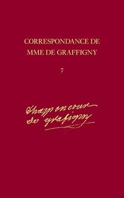 bokomslag Correspondance de Madame de Graffigny: Tome 7