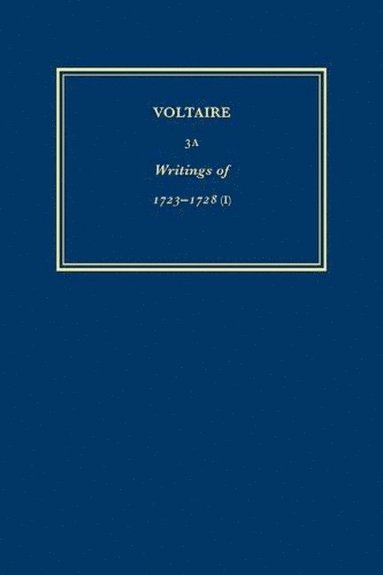 bokomslag Complete Works of Voltaire 3A