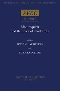 bokomslag Montesquieu and the Spirit of Modernity