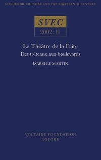 bokomslag Le Theatre de la Foire