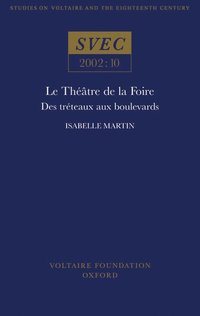 bokomslag Le Théâtre de la Foire