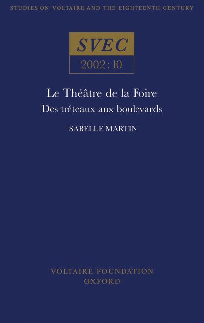 Le Théâtre de la Foire