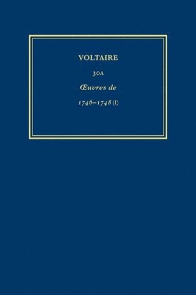 bokomslag Complete Works of Voltaire 30A