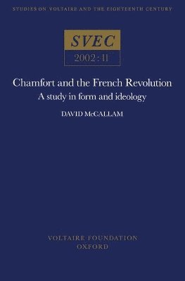 Chamfort and the French Revolution 1