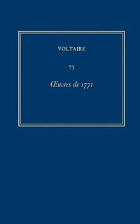 bokomslag uvres compltes de Voltaire (Complete Works of Voltaire) 73