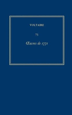 uvres compltes de Voltaire (Complete Works of Voltaire) 73 1
