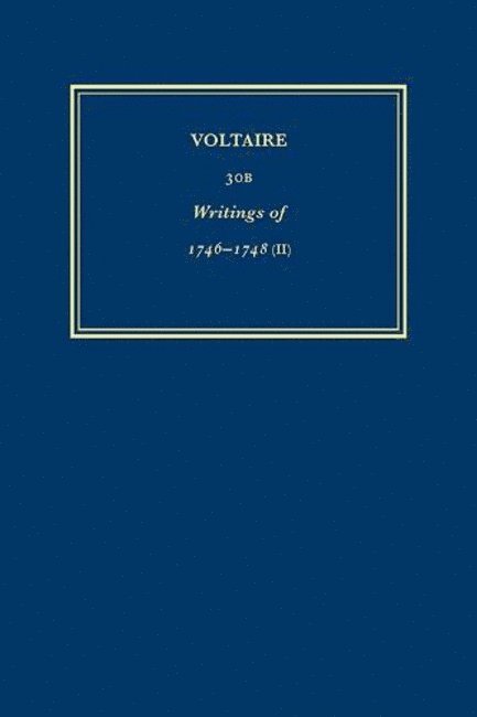 Complete Works of Voltaire 30B 1