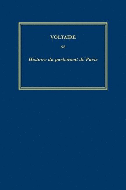 uvres compltes de Voltaire (Complete Works of Voltaire) 68 1