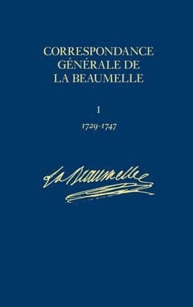 bokomslag Correspondance générale de La Beaumelle