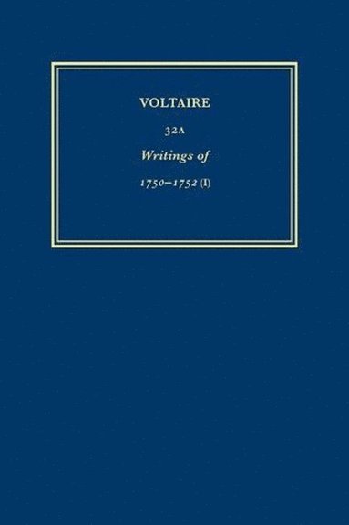 bokomslag Complete Works of Voltaire 32A