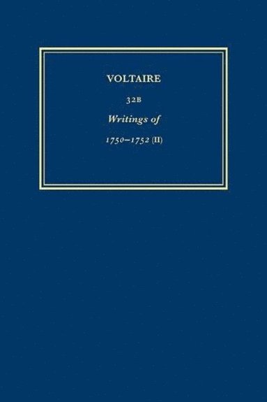 bokomslag Complete Works of Voltaire 32B