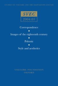 bokomslag Correspondence; Images of the eighteenth century; Polemic, Style and aesthetics
