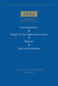 bokomslag Correspondence; Images of the eighteenth century; Polemic, Style and aesthetics