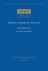 bokomslag Musique et langage chez Rousseau