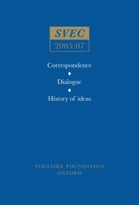 bokomslag Correspondence; Dialogue; History of ideas