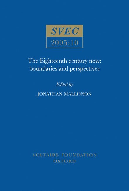 Jonathan Mallinson - Eighteenth Century Now, Häftad