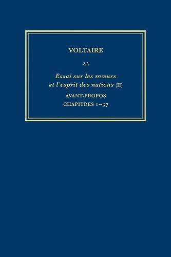 Voltaire, Bruno Bernard, John Renwick, Nicholas Cronk, Janet Godden - Œuvres complètes de Voltaire (Complete Works of Voltaire) 22, Inbunden