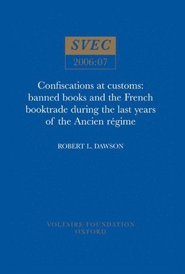 bokomslag Confiscations at Customs