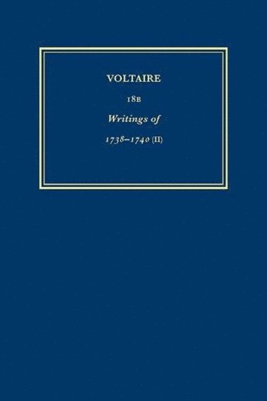 bokomslag Complete Works of Voltaire 18B