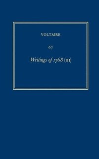 bokomslag uvres compltes de Voltaire (Complete Works of Voltaire) 67