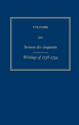 bokomslag uvres compltes de Voltaire (Complete Works of Voltaire) 49A