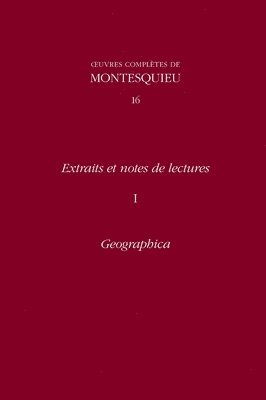 Extraits Et Notes De Lectures I 1