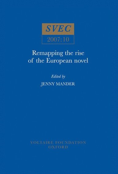 bokomslag Remapping the Rise of the European Novel