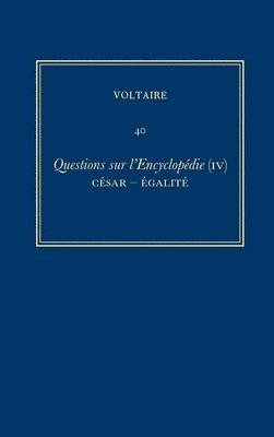 Complete Works of Voltaire 40 1