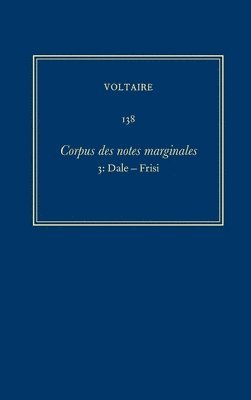 uvres compltes de Voltaire (Complete Works of Voltaire) 138 1