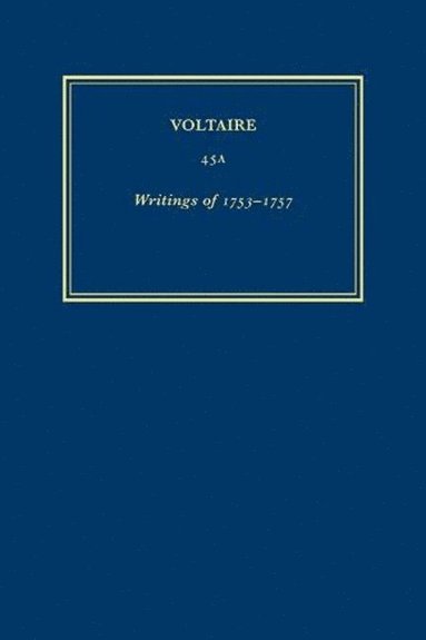 bokomslag Complete Works of Voltaire 45A