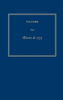 bokomslag uvres compltes de Voltaire (Complete Works of Voltaire) 75A