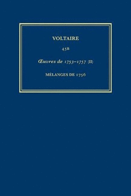 Complete Works of Voltaire 45B