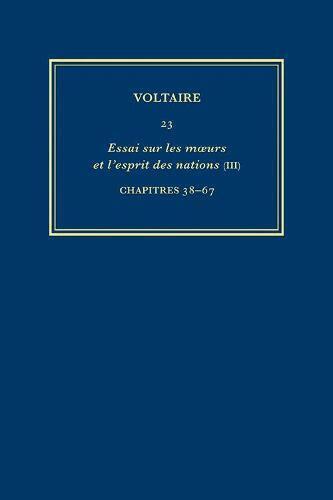 Voltaire, Bruno Bernard, John Renwick, Nicholas Cronk, Janet Godden - Œuvres complètes de Voltaire (Complete Works of Voltaire) 23, Inbunden