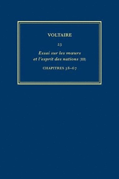 bokomslag Complete Works of Voltaire 23