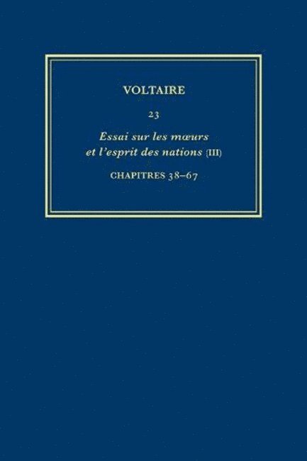 Complete Works of Voltaire 23 1