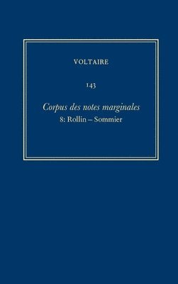 uvres compltes de Voltaire (Complete Works of Voltaire) 143 1