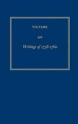 bokomslag uvres compltes de Voltaire (Complete Works of Voltaire) 49B