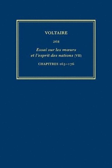 bokomslag Complete Works of Voltaire 26B