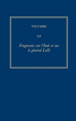 bokomslag uvres compltes de Voltaire (Complete Works of Voltaire) 75B