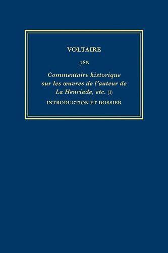 Voltaire, Nicholas Cronk, et al. - Œuvres complètes de Voltaire (Complete Works of Voltaire) 78B, Inbunden