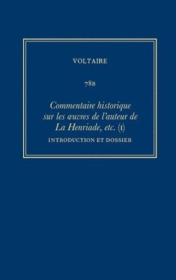 uvres compltes de Voltaire (Complete Works of Voltaire) 78B 1