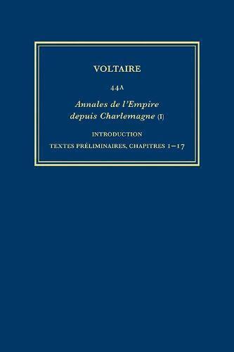 Voltaire, Gerard Laudin, Renwick - Œuvres complètes de Voltaire (Complete Works of Voltaire) 44A, Inbunden