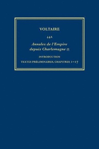 bokomslag Complete Works of Voltaire 44A