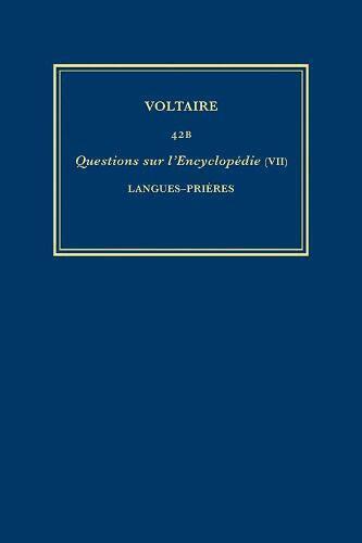 Voltaire, Nicholas Cronk, Christiane Mervaud - Œuvres complètes de Voltaire (Complete Works of Voltaire) 42B, Inbunden