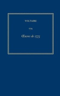 bokomslag uvres compltes de Voltaire (Complete Works of Voltaire) 77A