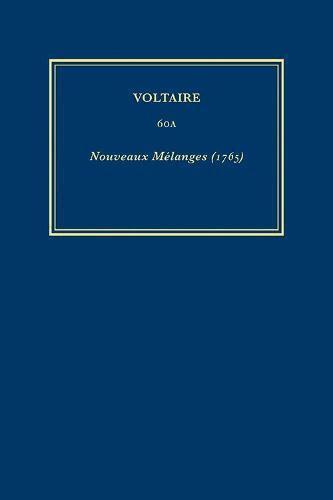 Voltaire, Nicholas Cronk, et al. - Œuvres complètes de Voltaire (Complete Works of Voltaire) 60A, Inbunden